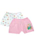 Mee Mee Shorts pack of 2 - Pink White Printed